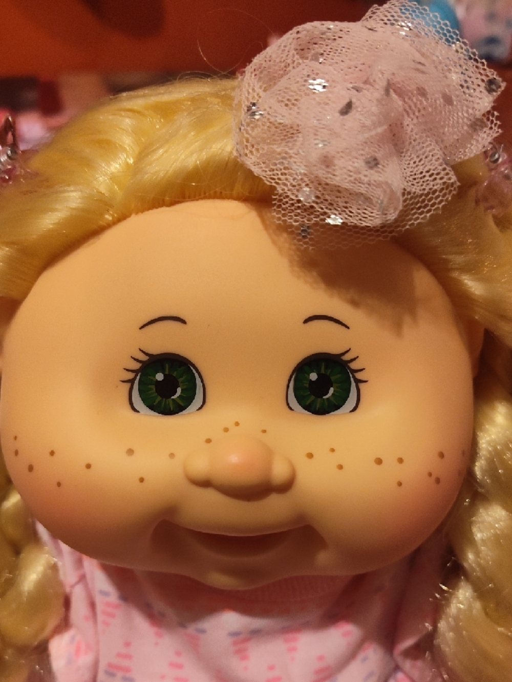 Cabbage Patch Kids 2015 Blonde-Haired Playtime Doll in Pink Outfit - Picture 2 of 16